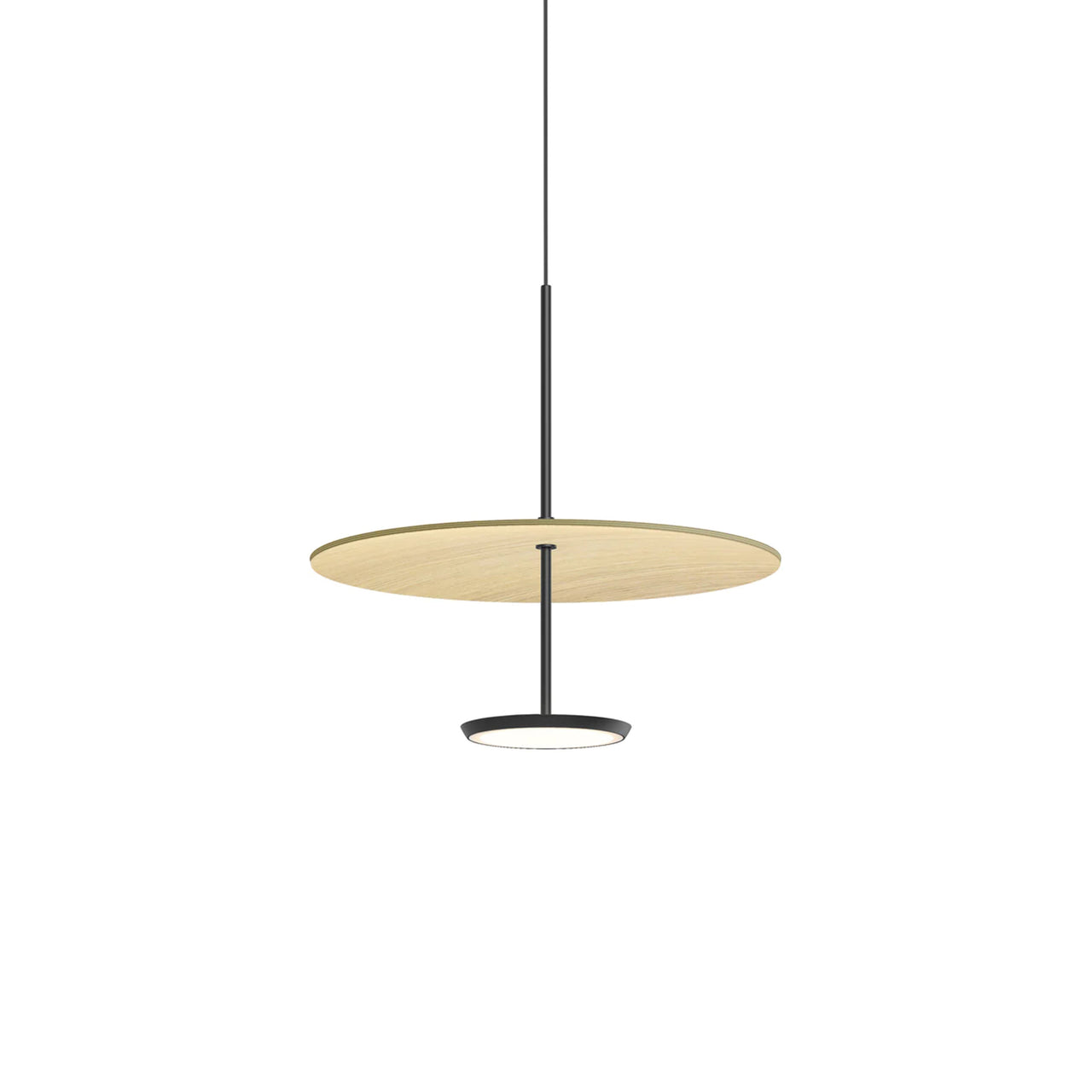 Sky Dome Pendant Light: Wood + Small - 18.1