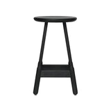 Albert Bar + Counter Stool: Counter + Black Stained Ash