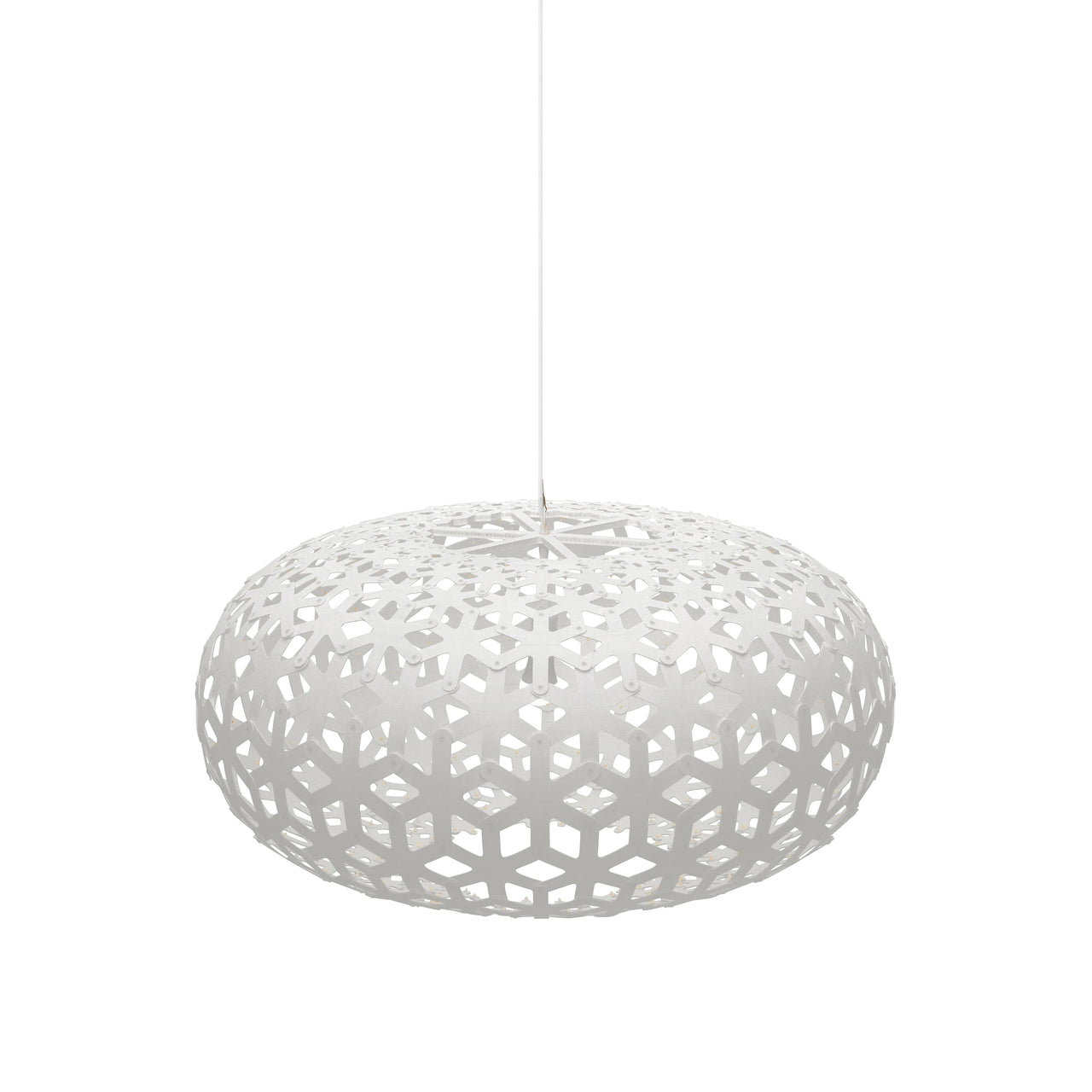 Snowflake Pendant Light: Medium - 39.4