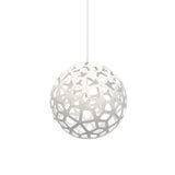 Coral Pendant Light: Large + White + White