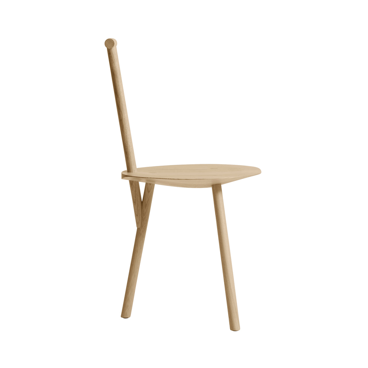 Spade Chair: Natural Ash