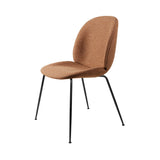Beetle Dining Chair: Conic Base + Full Upholstery + Black Matt