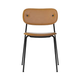 Co Chair: Fully Upholstered + Black