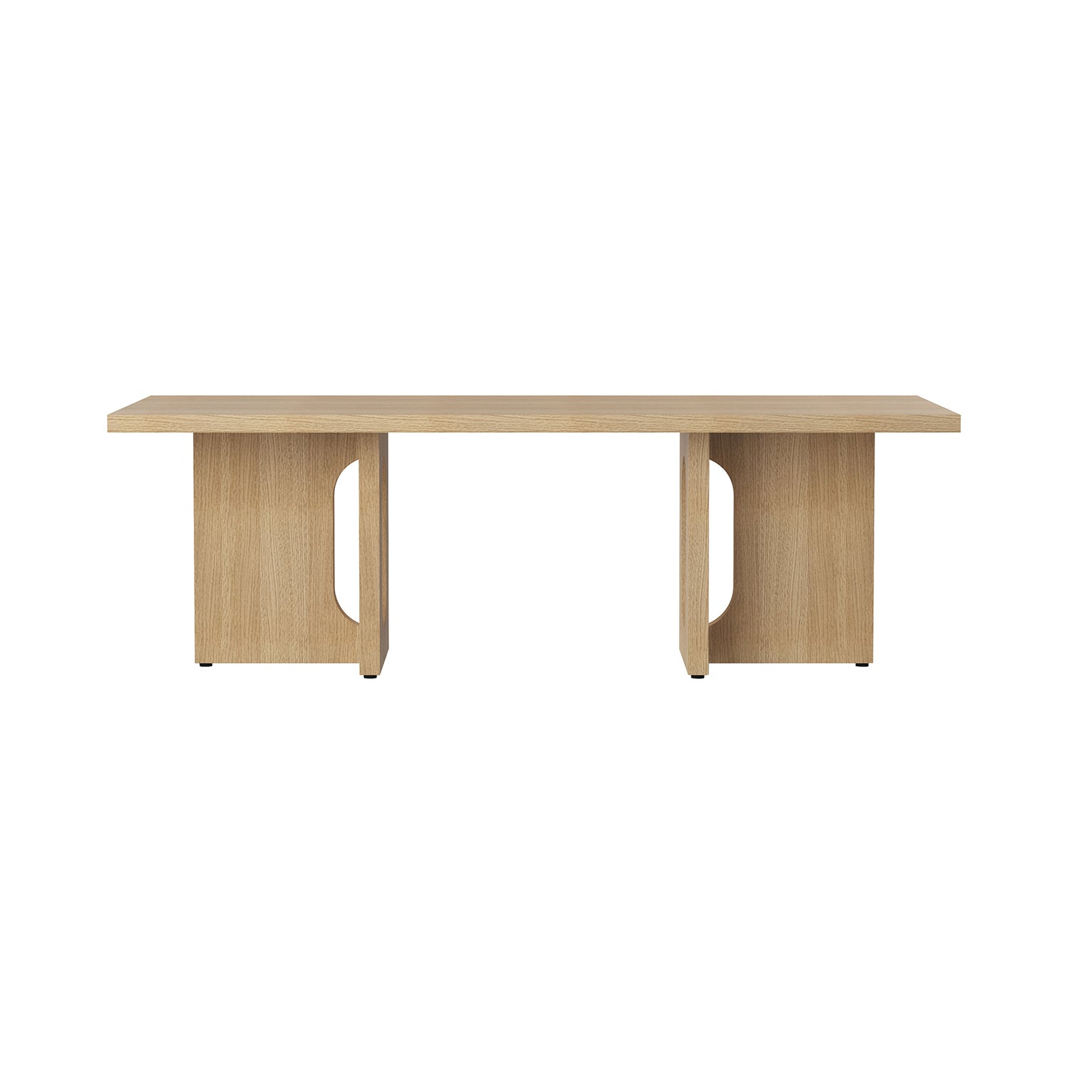 Androgyne Lounge Table: Quick Ship +  Natural Oak + Natural Oak