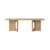 Androgyne Lounge Table: Quick Ship +  Natural Oak + Natural Oak