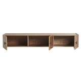 Array Wall Mounted Sideboard: Walnut