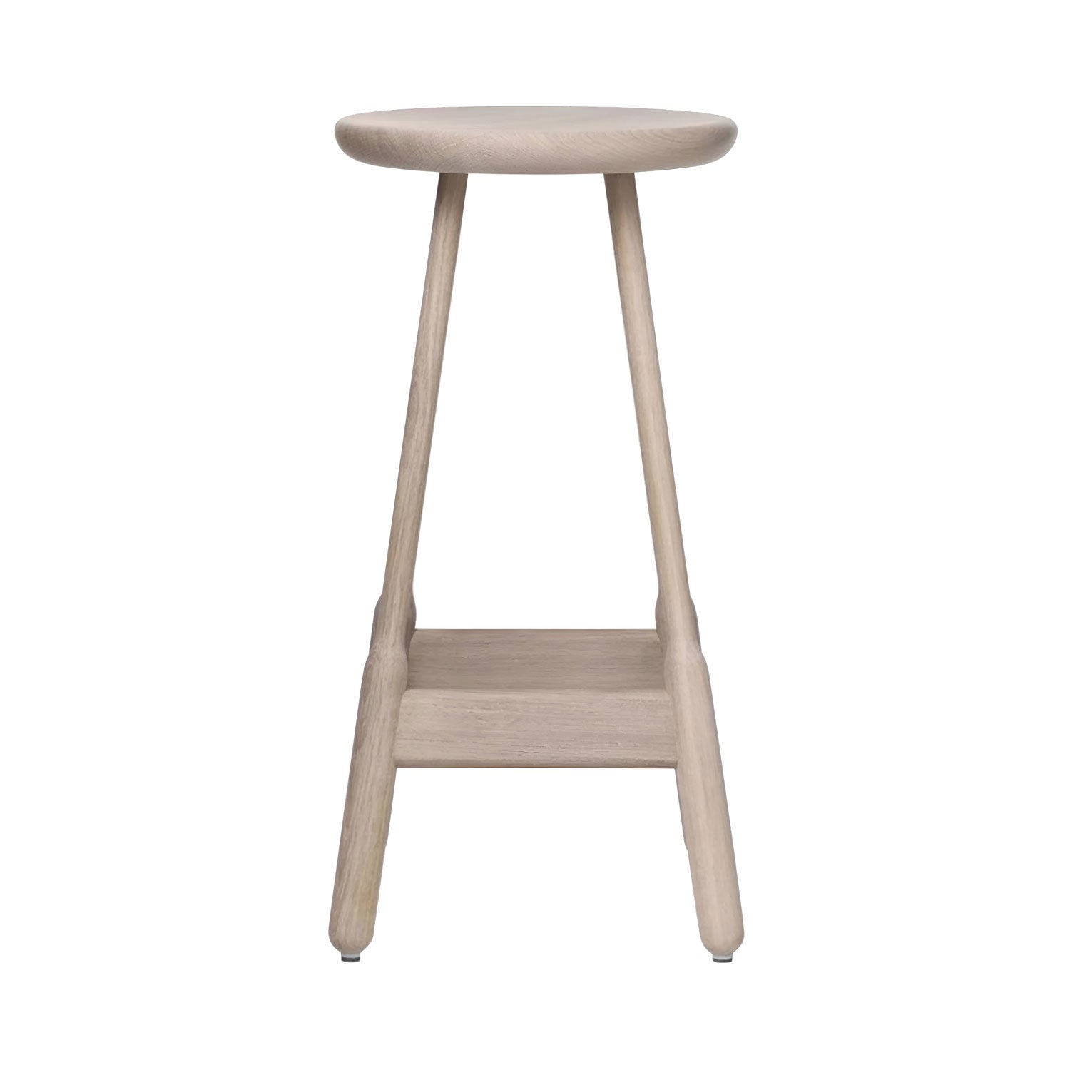 Albert Bar + Counter Stool: Bar+ White Oiled Oak