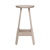 Albert Bar + Counter Stool: Bar+ White Oiled Oak