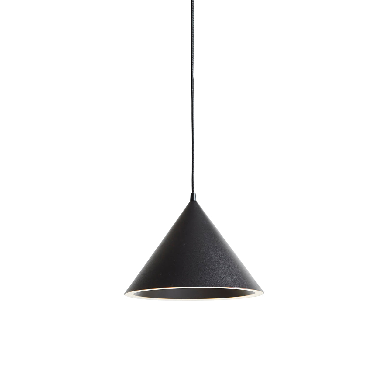 Annular Pendant Light: Small + Black