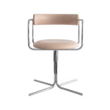 FF Swivel Chair: Round + Chrome