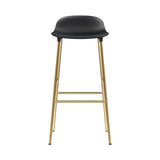 Form Bar + Counter Stool: Brass + Bar + Brass