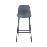 Form Bar + Counter Chair: Bar + Blue