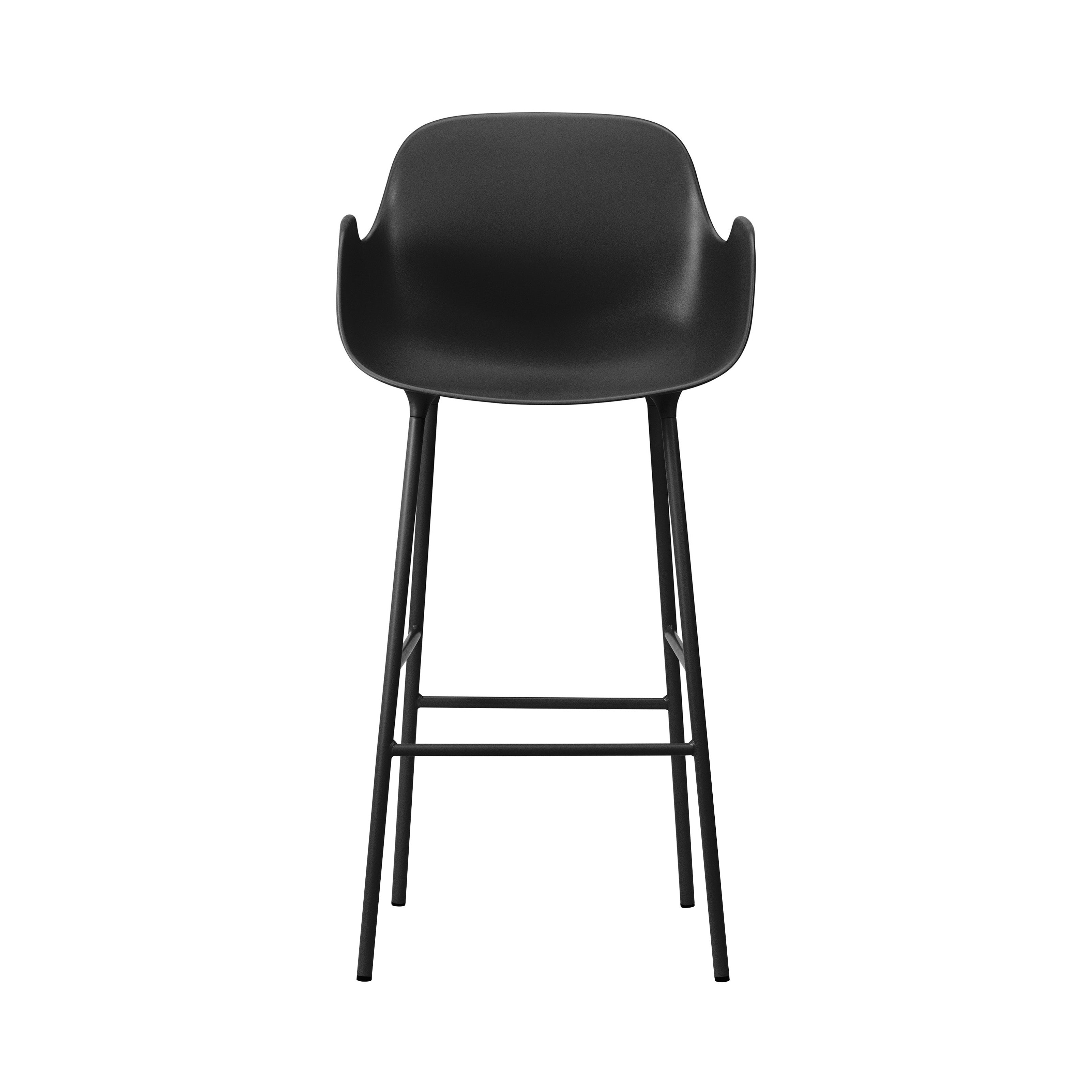 Form Bar + Counter Armchair: Bar + Black