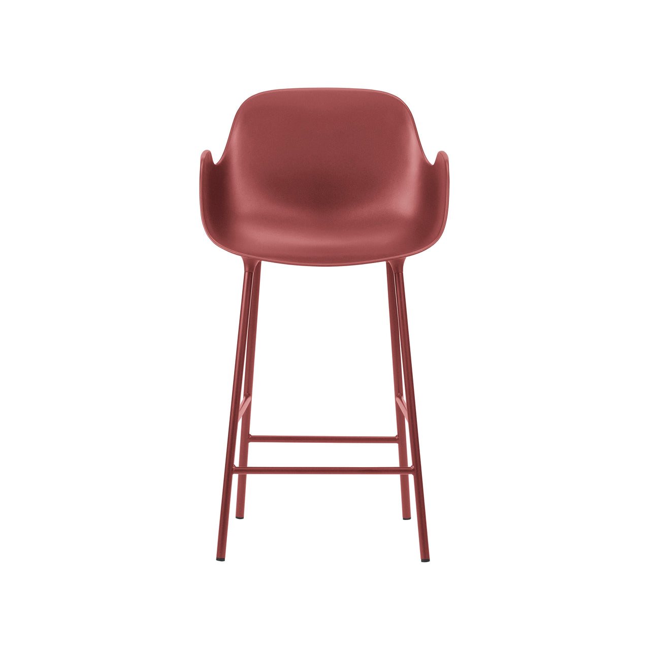 Form Bar + Counter Armchair: Counter + Red