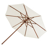 Messina Umbrella: Medium + Without Base + White