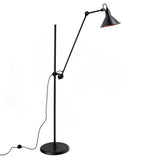 Lampe Gras N°215 Floor Lamp: Black + Copper + Conic