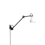 Lampe Gras N°222 Wall Lamp: White + Round