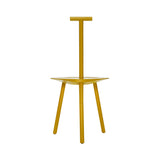 Spade Chair: Stained Turmeric Yellow