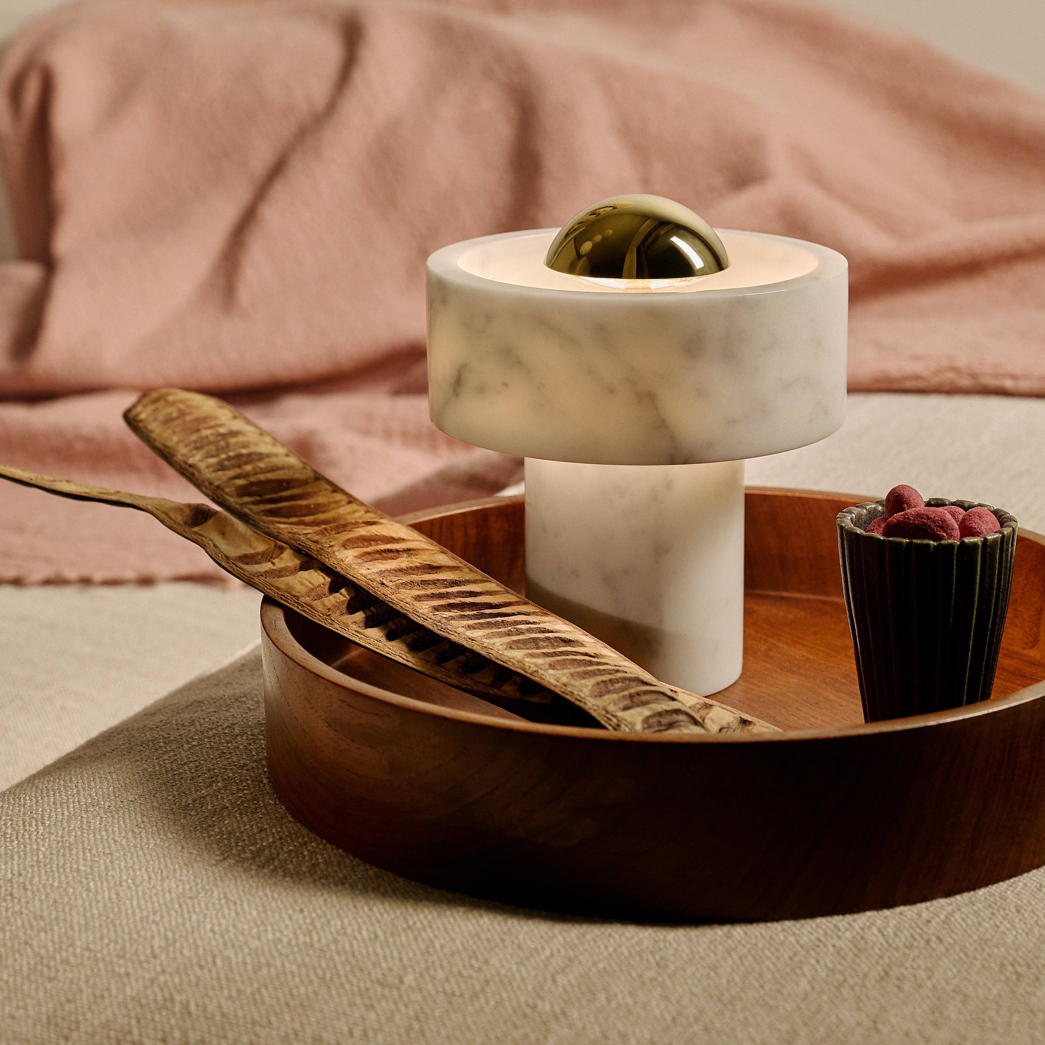 Stone Portable LED Lamp