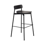 Fromme Bar Stool: Black