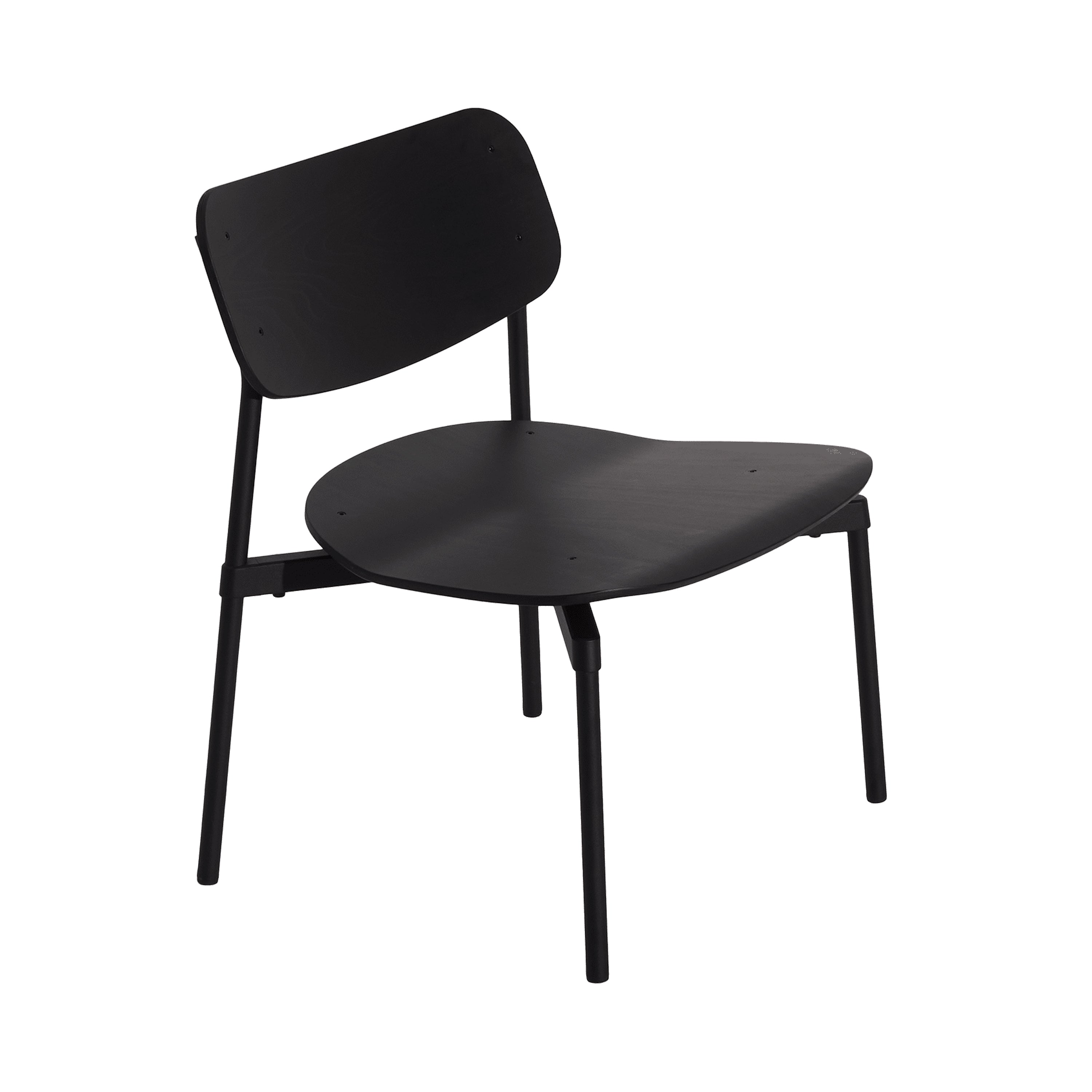 Fromme Lounge Chair: Black