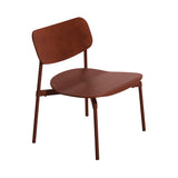 Fromme Lounge Chair: Brown Red