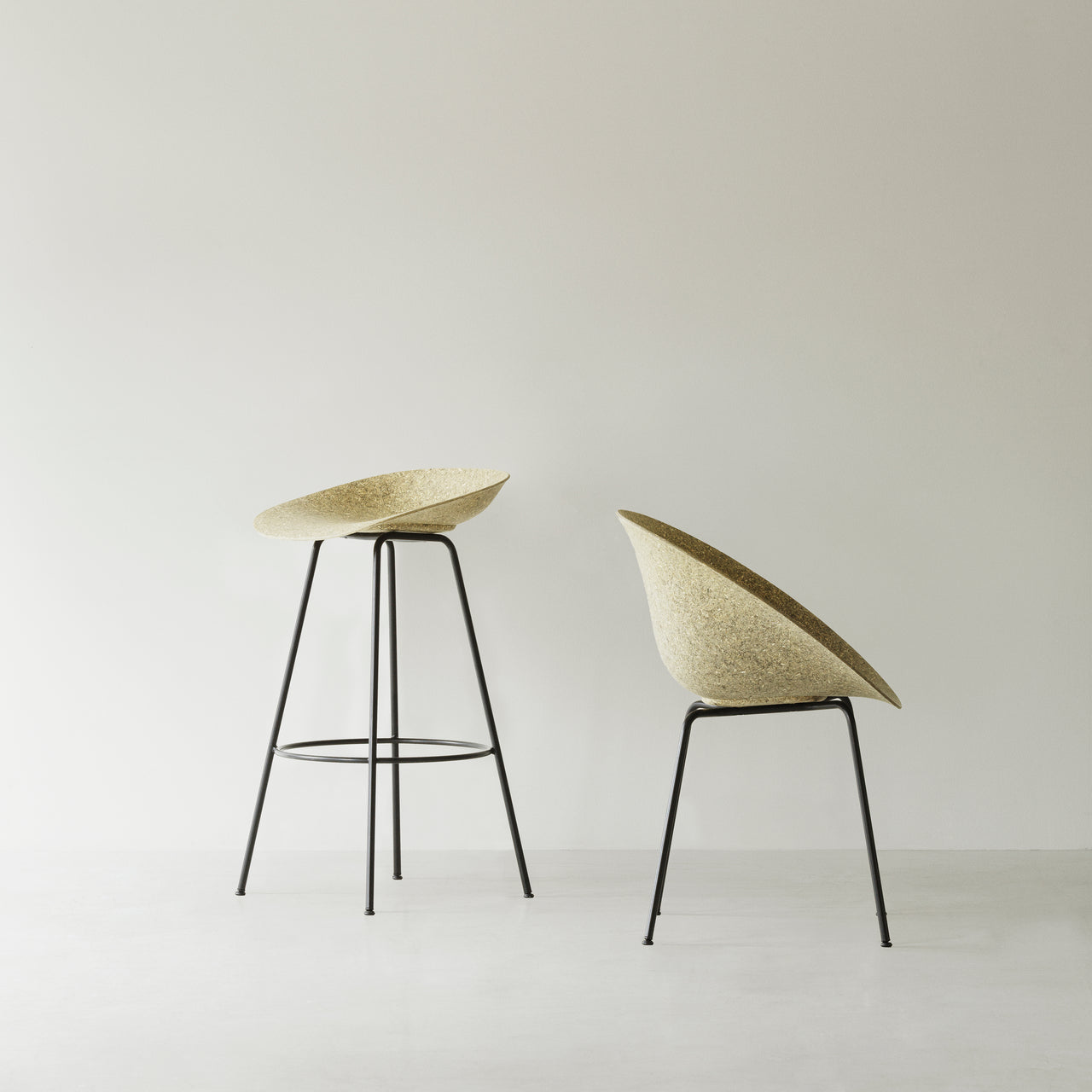 Mat Armchair: Steel