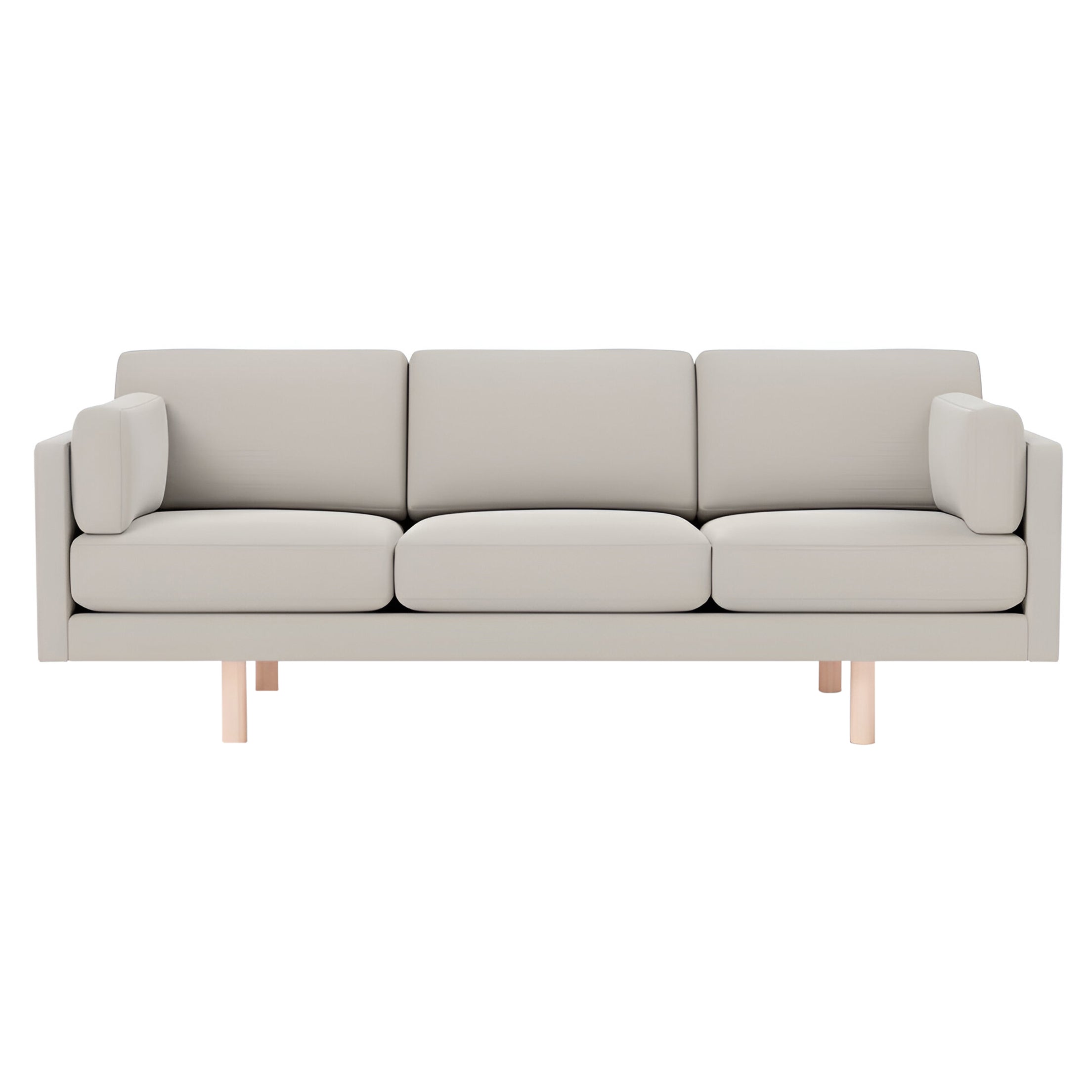 EJ220 3 Seater Sofa: Soaped Treated Oak +