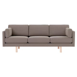 EJ220 3 Seater Sofa: Soaped Treated Oak