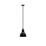 Les Acrobates N° 322 Pendant Lamp: Extra Large + Black + Round