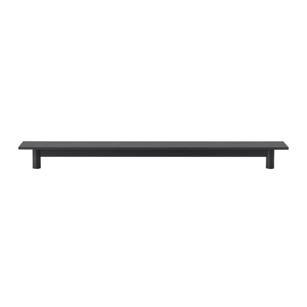 Linear System Modular Table: Modules - Quick Ship + Tray - Extra Large + Black