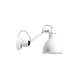 Lampe Gras N°304 Wall Lamp: White + White + Round