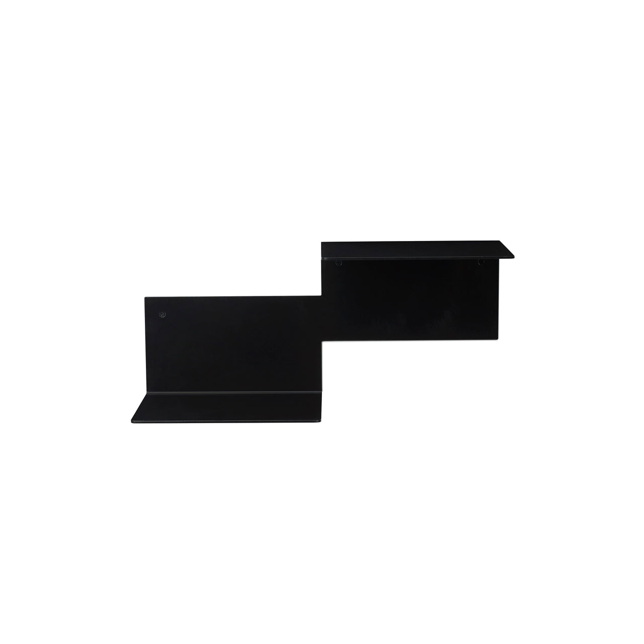 Repeat Wall Shelving: Right + Black Noir