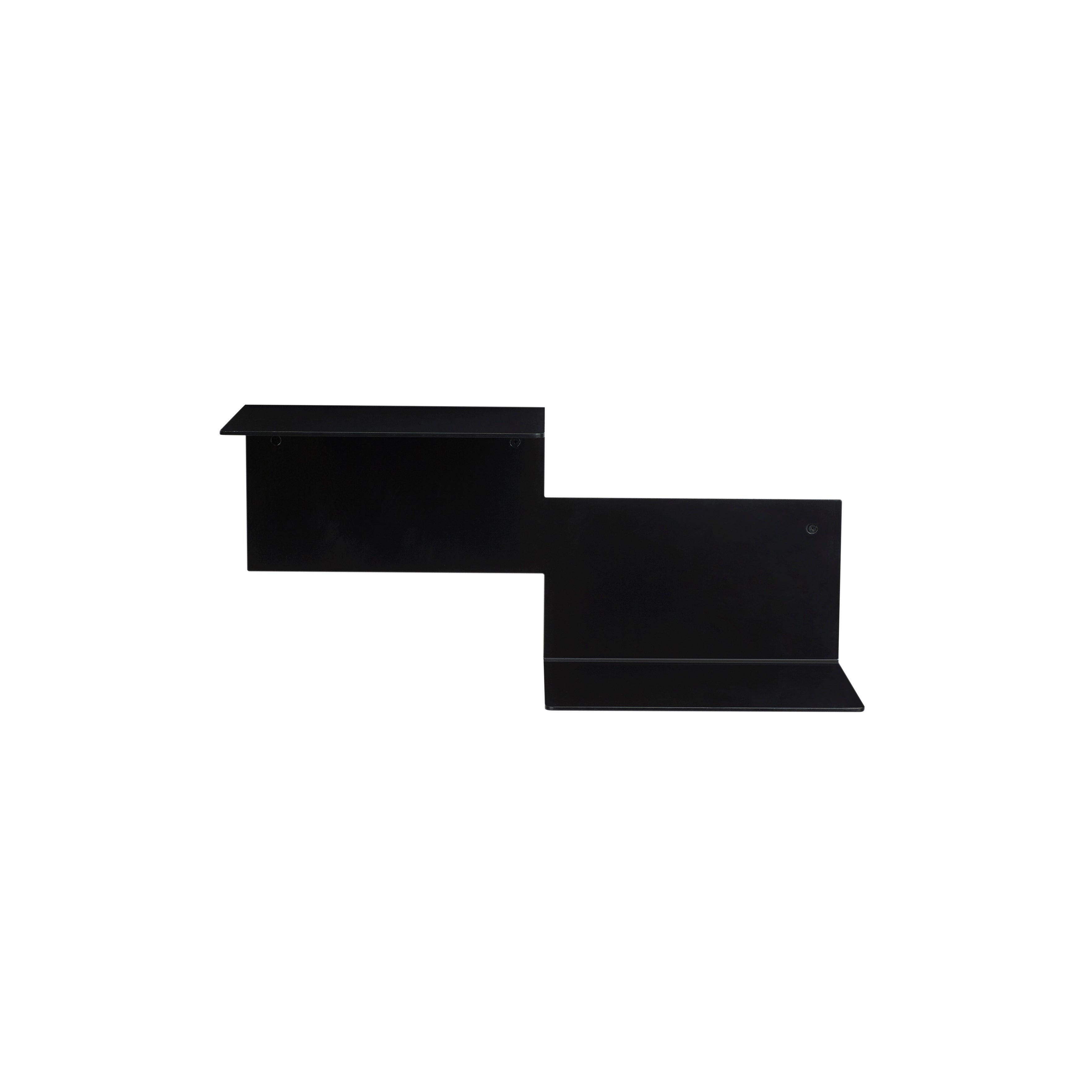 Repeat Wall Shelving:  Left + Black Noir