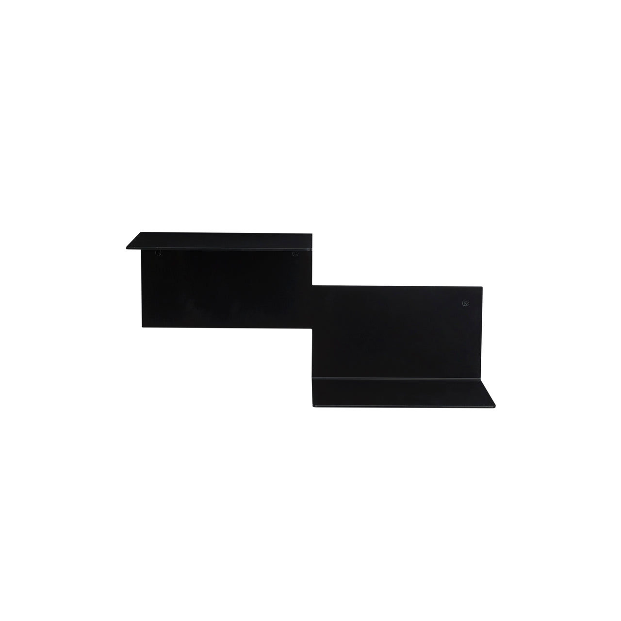 Repeat Wall Shelving:  Left + Black Noir
