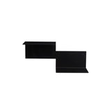 Repeat Wall Shelving:  Left + Black Noir