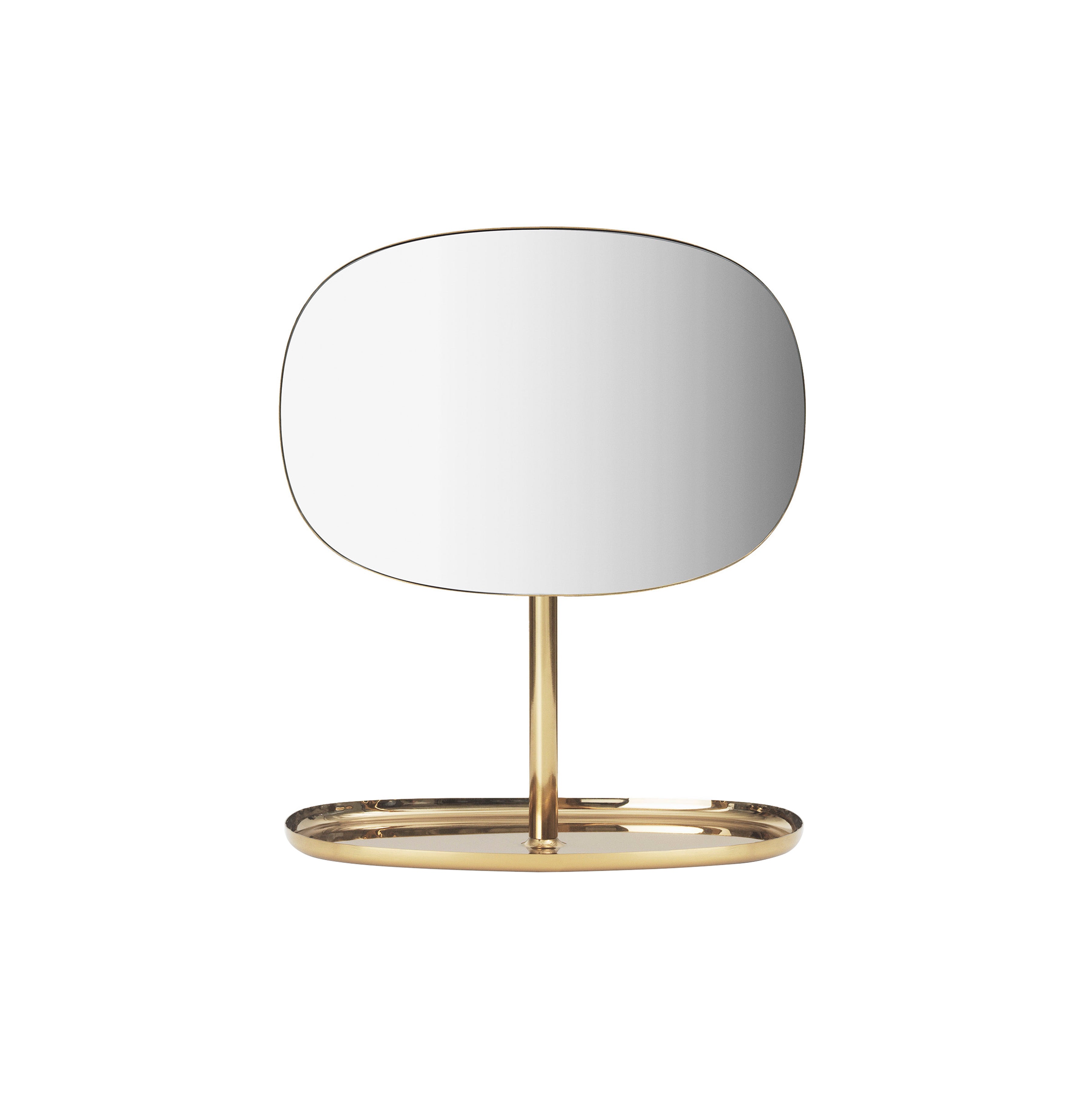 Flip Mirror: Brass