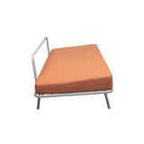 Sofabed: Faded Orange + Grey