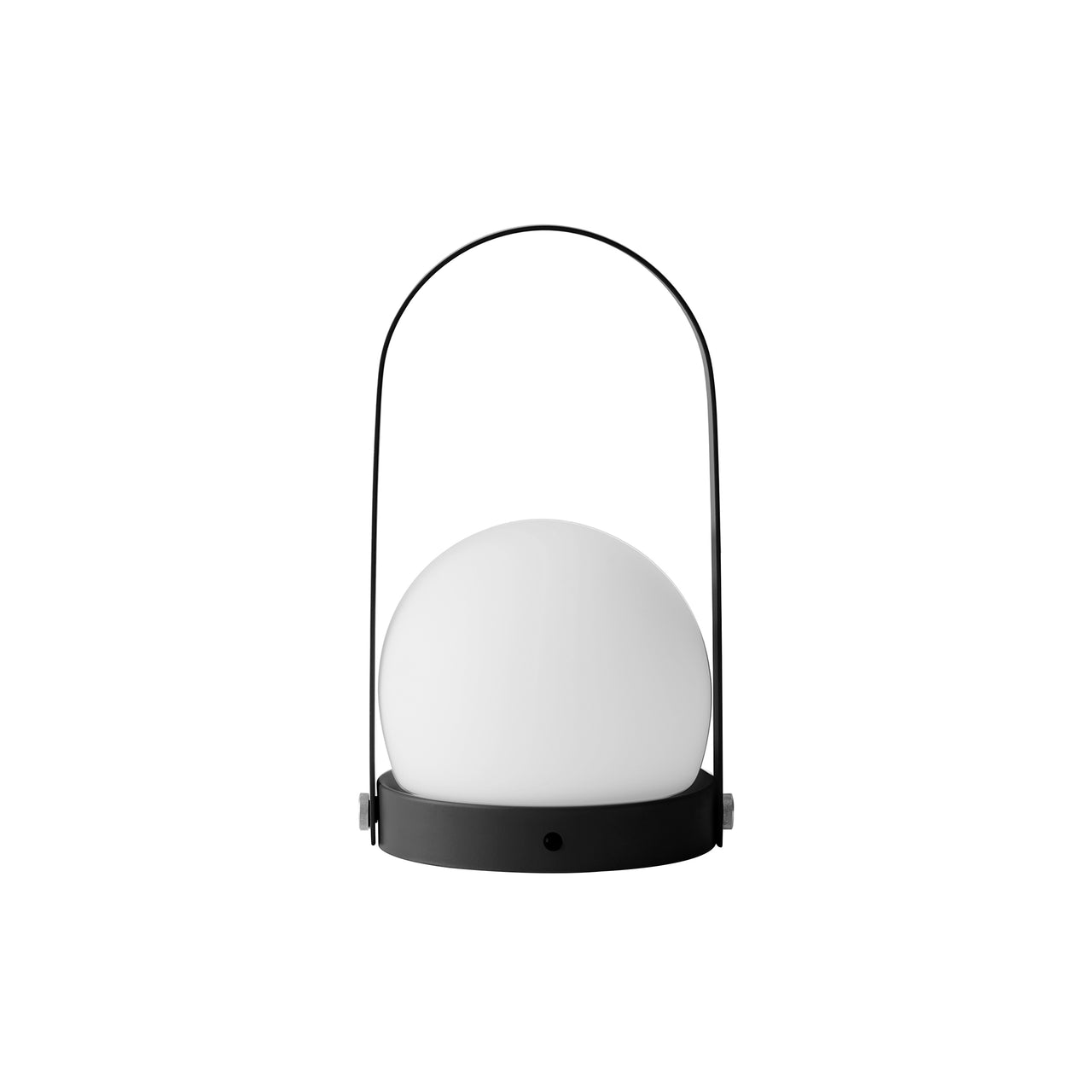 Carrie Portable Table Lamp: Black