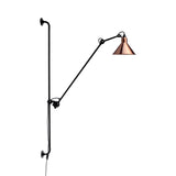 Lampe Gras N°214 Wall Lamp: Copper + Conic