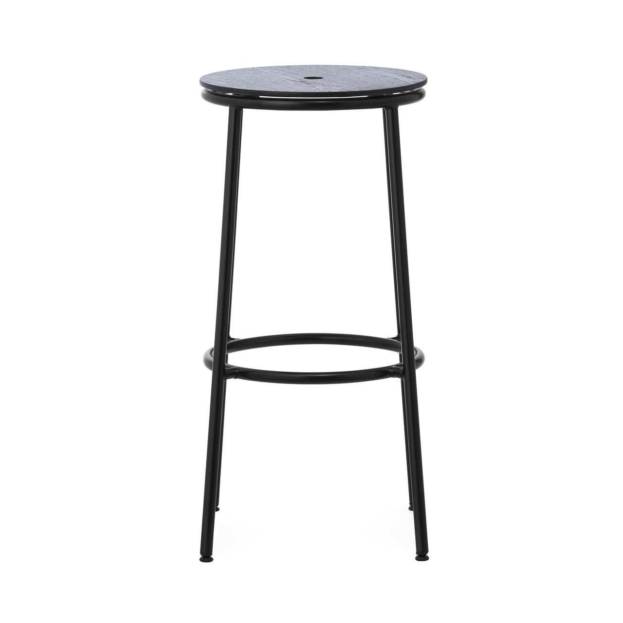 Circa Bar + Counter Stool: Bar + Black Oak