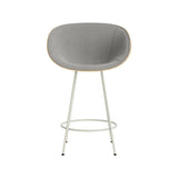 Mat Bar + Counter Armchair: Front Upholstered + Counter + Hemp + Cream