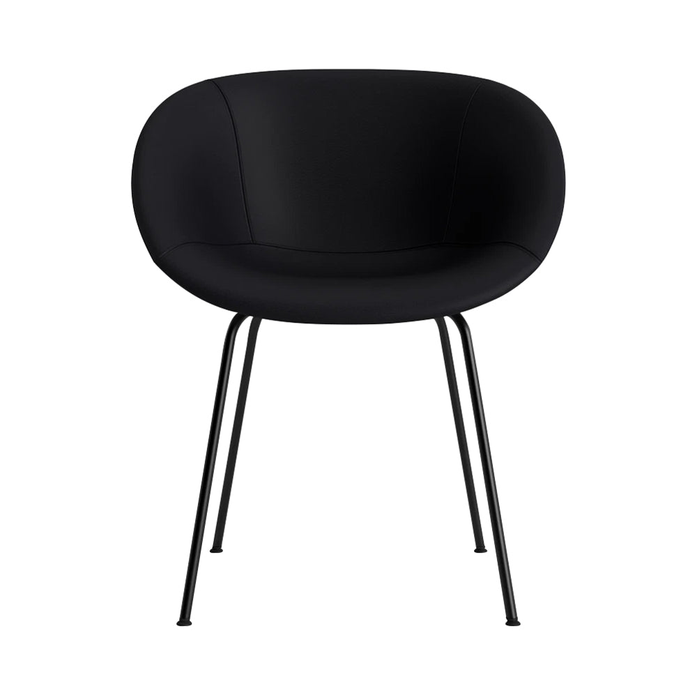 Mat Armchair: Fully Upholstered + Black