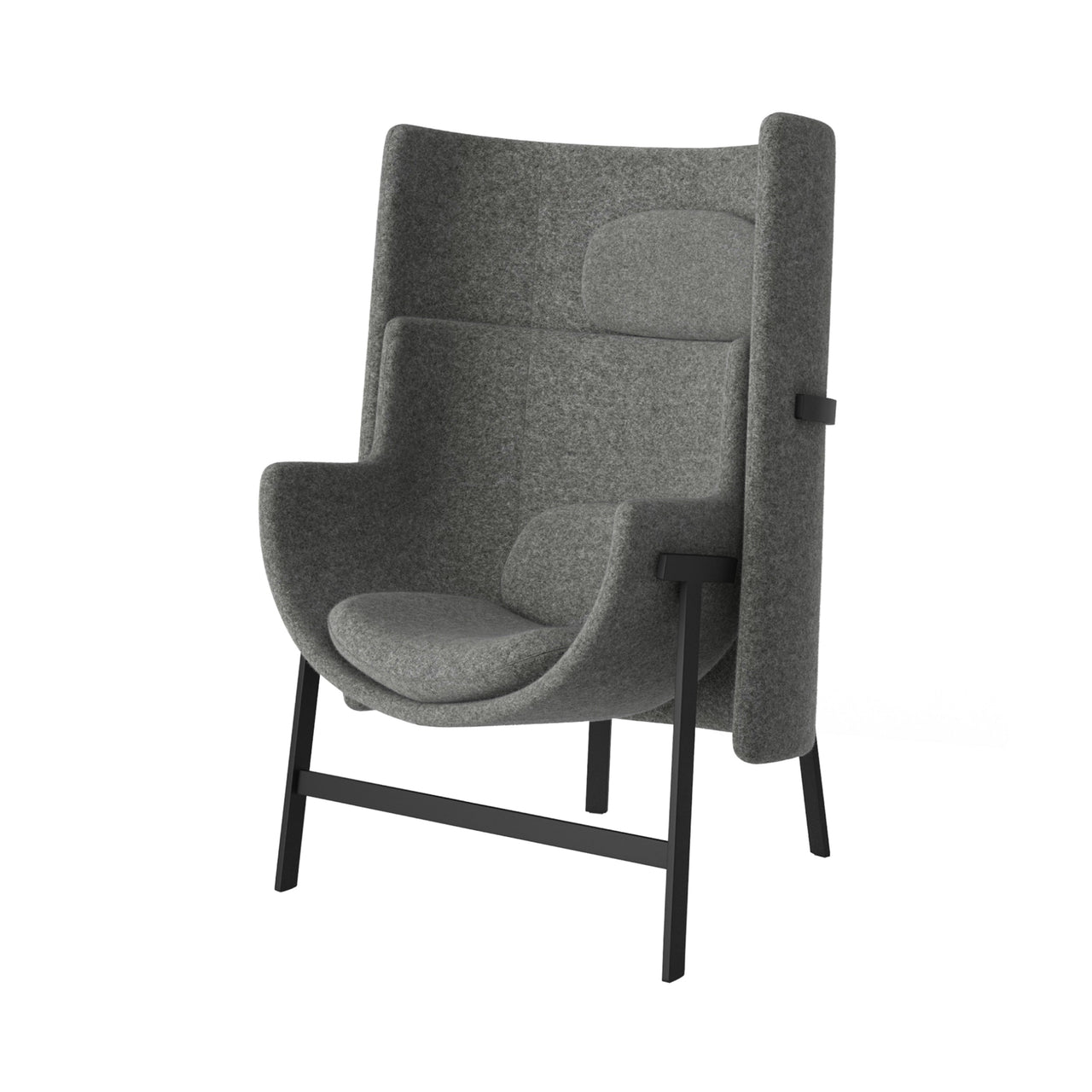 Kite Highback Lounge Chair: Deep