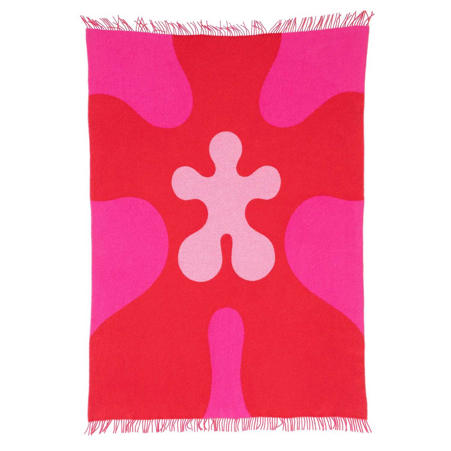 Teenagers Blankets: Red + Pink + White