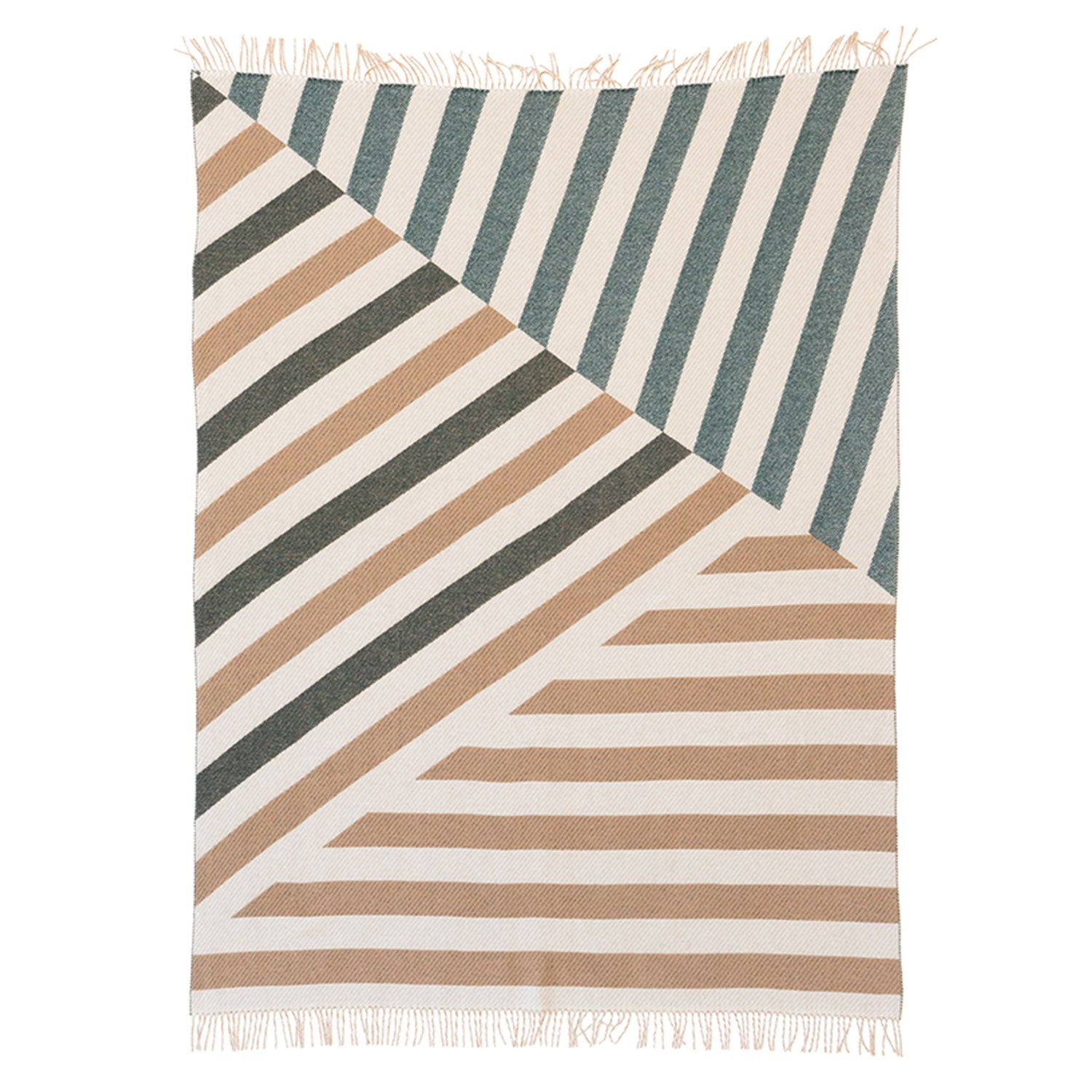 Patch Blankets: White + Deer + Onyx