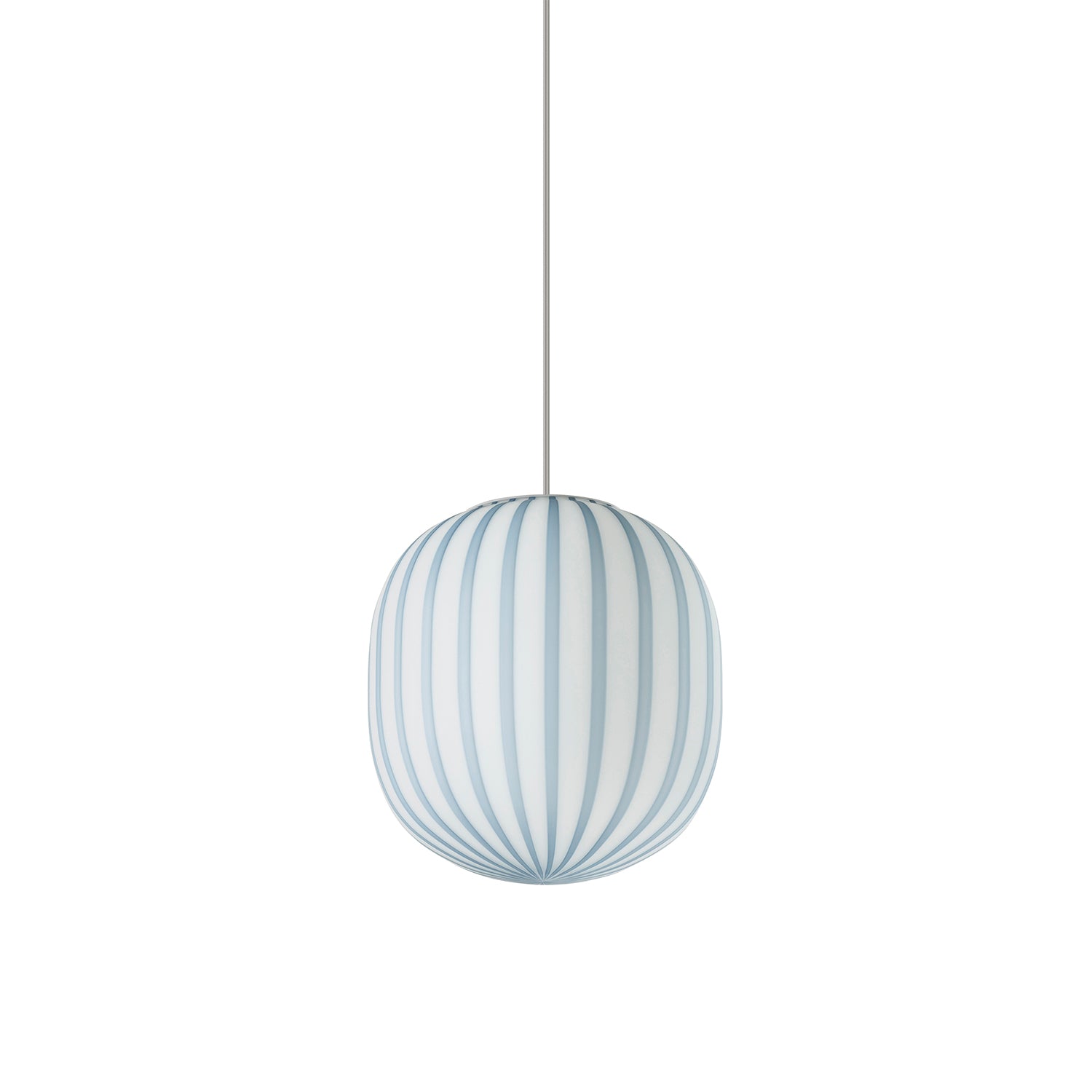 Filigrana Pendant Light: Cylinder + Blue
