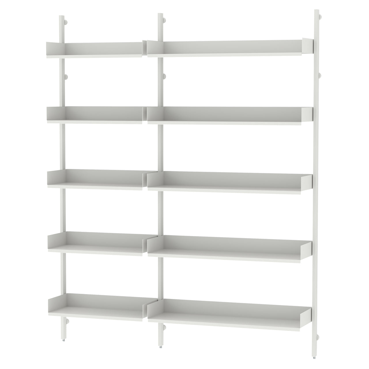 Slot Shelving: Double + Medium - 63.4