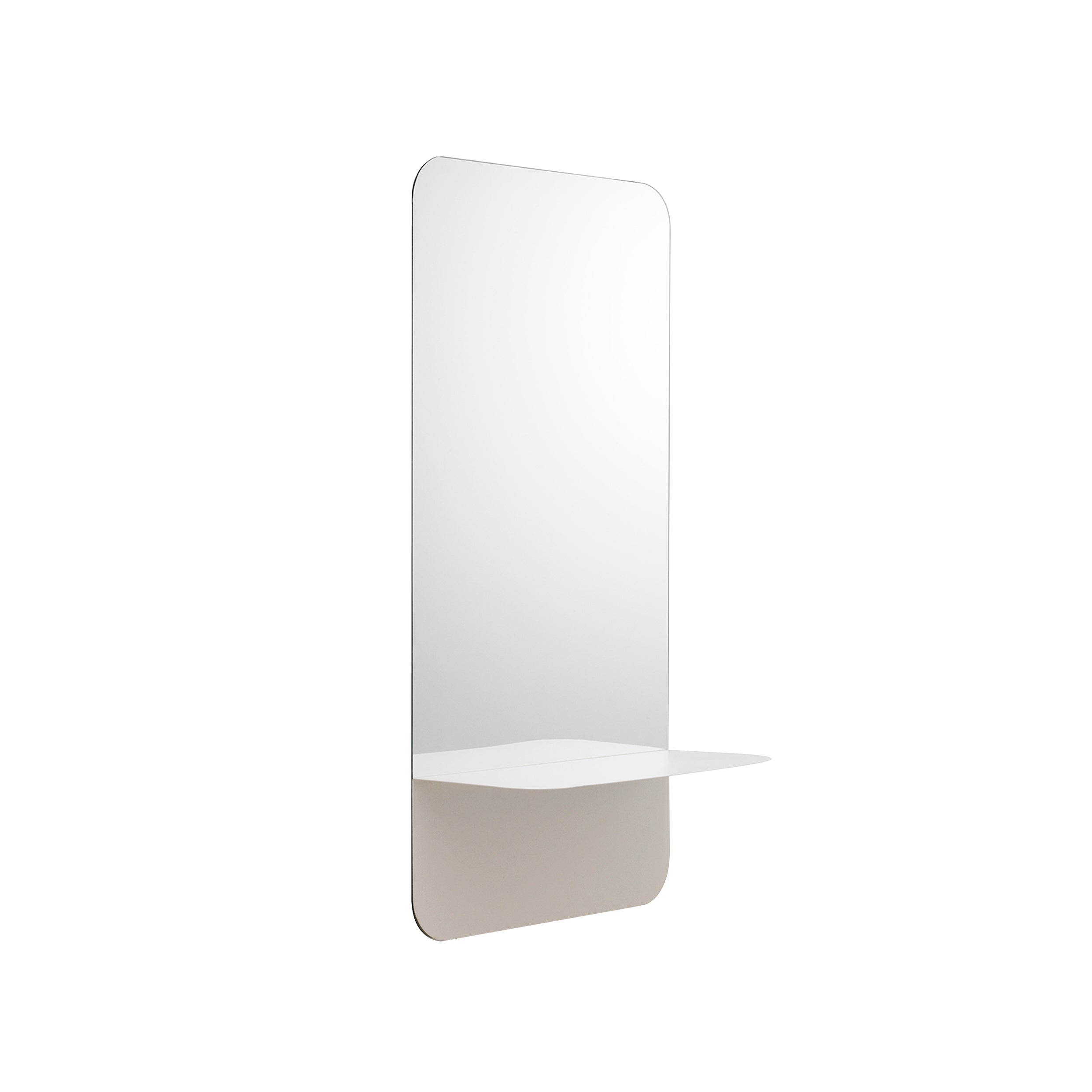 Horizon Mirror Collection: Rectangular + Vertical + White