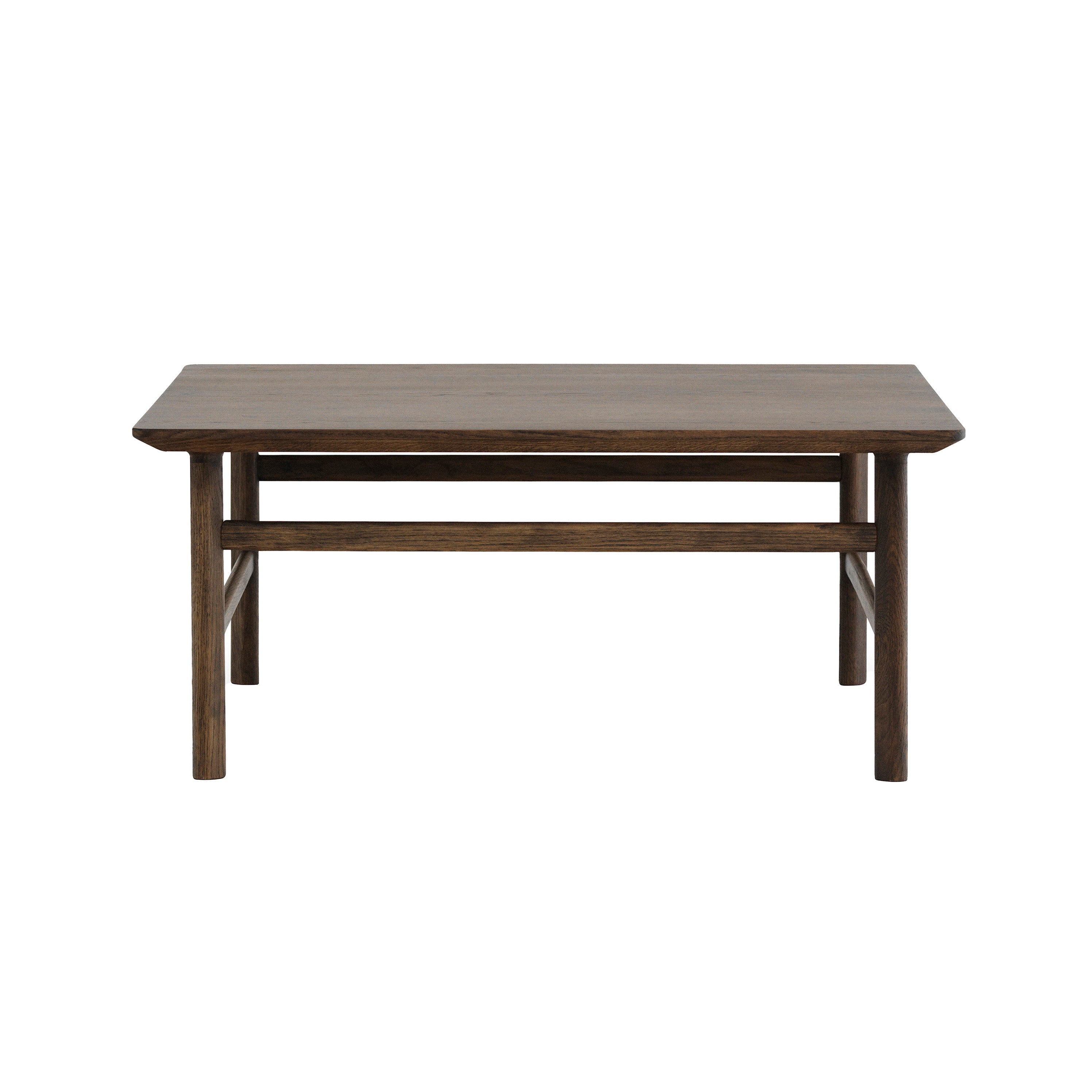 Grow Square Coffee Table: Smoked Oak